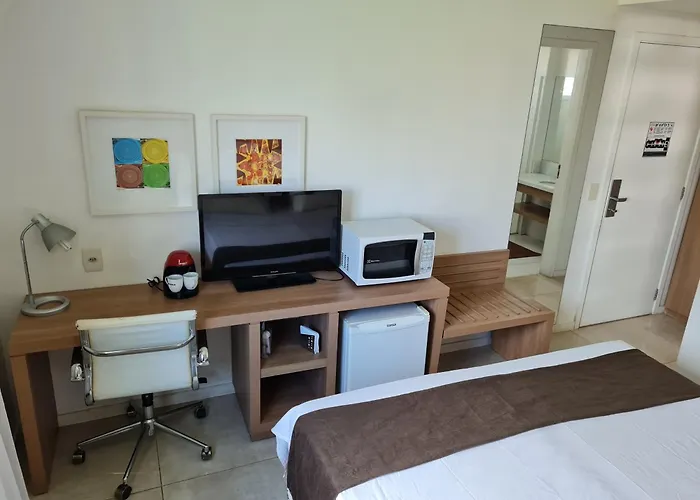 Studio Verano Stay c/ Fibra Ótica e Água Filtrada Rio de Janeiro